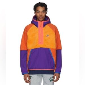 NIKE- Plush three-Quarter Zip Pullover.  Never Worn. SMALL